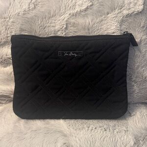 Vera Bradley Black Quilted Pouch